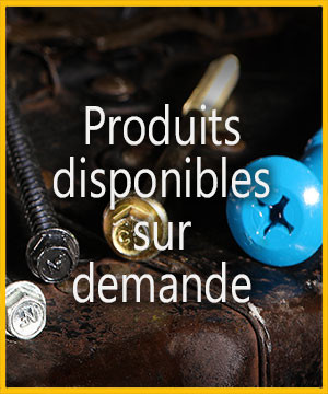 Produits disponible sur demande